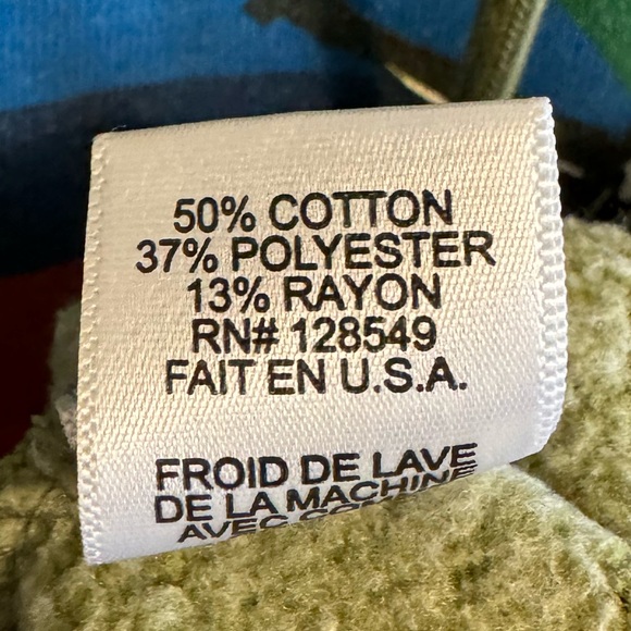 Aviator Nation Venice Beach California Camo Rainbow Logo Drawstring Hoodie XL - Picture 6 of 6